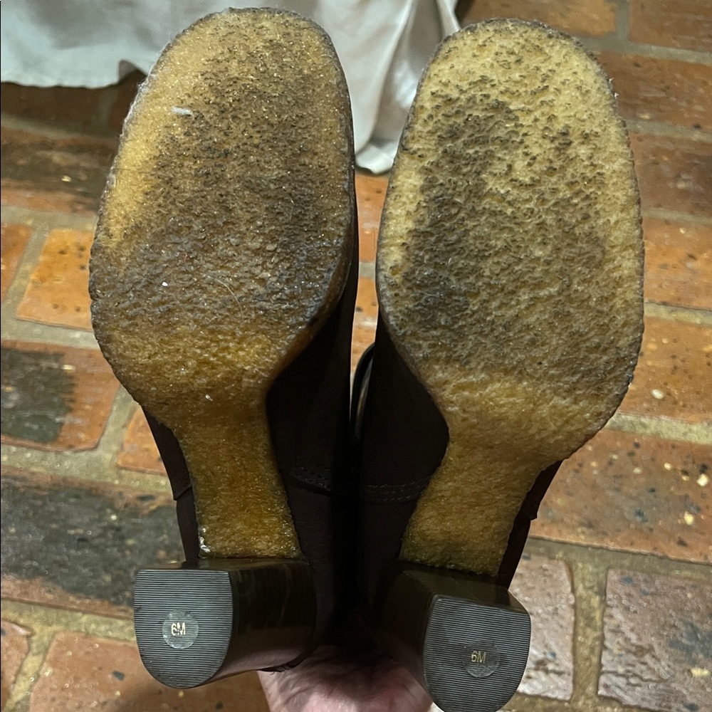 Tory Burch Jamie Brown Suede Women's Boots - Picture 11 of 11